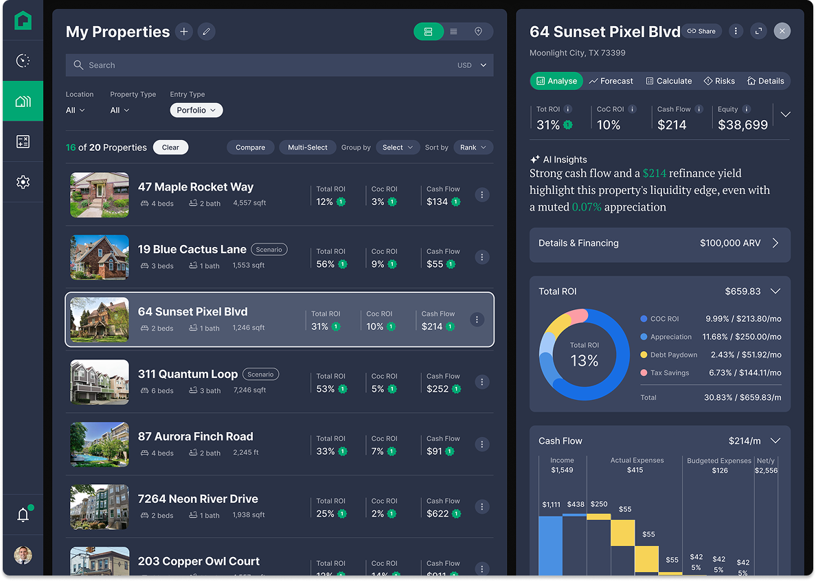 Portfolio projector - hero image